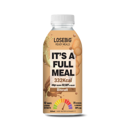 Losebig fullmeal Biscuit  - Πλήρες Γεύμα 332 Θερμίδες 40γρ Πρωτεΐνης