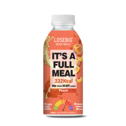 Losebig fullmeal Peach - Πλήρες Γεύμα 332 Θερμίδες 40γρ Πρωτεΐνης